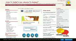 Desktop Screenshot of lnx.liceogalilei.org